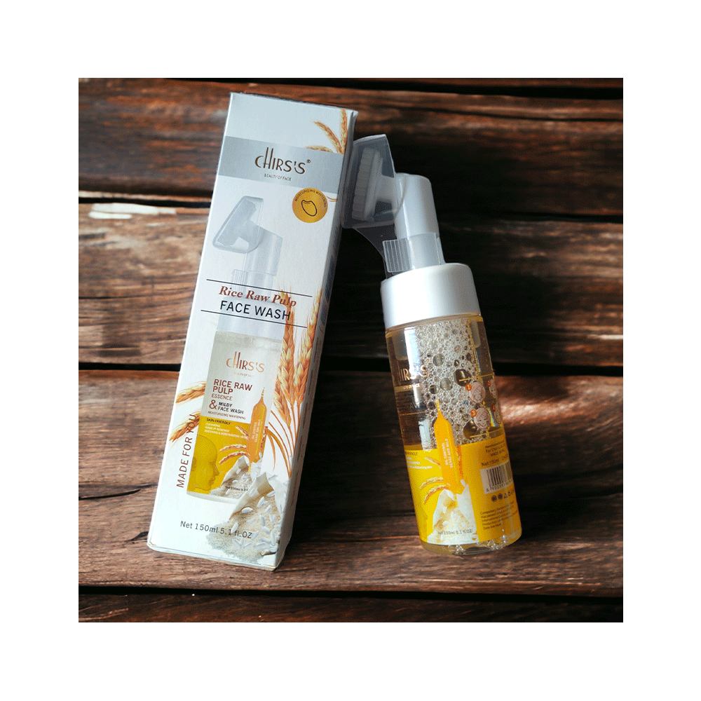 Chirs's Rice Raw Pulp face wash