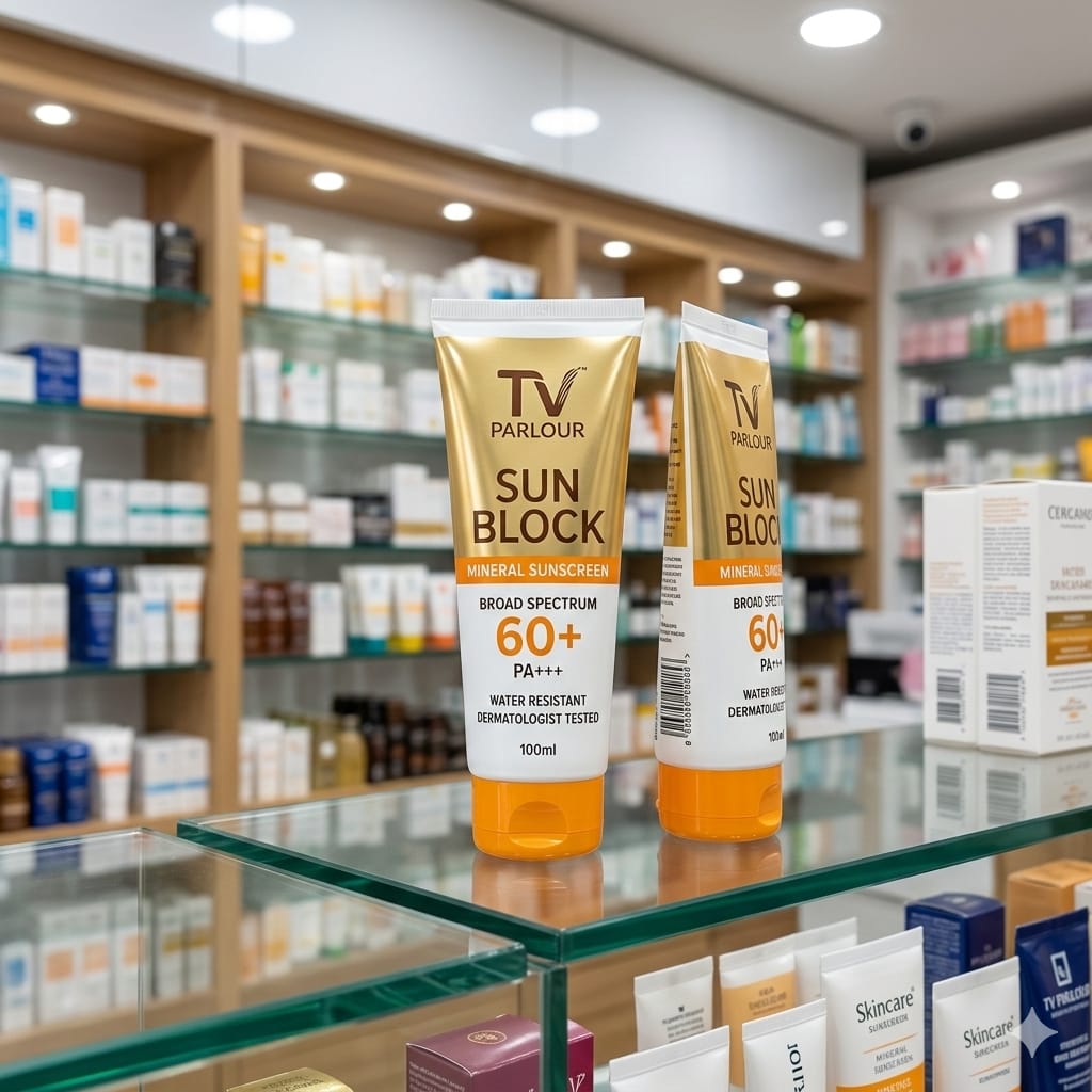 TV Parlour Sun Block SPF 60+